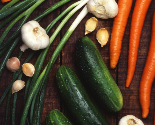 Organic vegetables